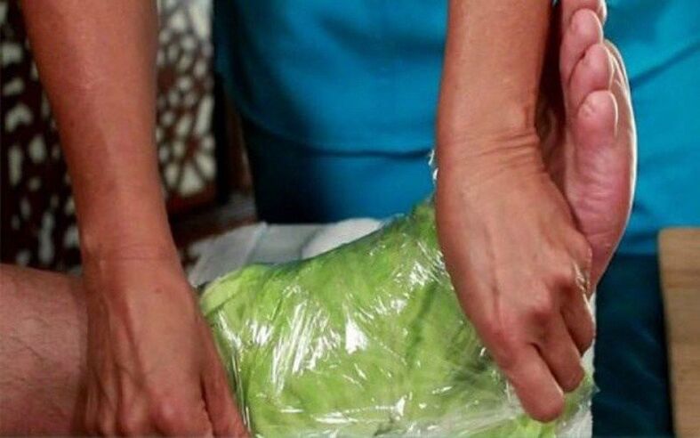 artroz için lahana yaprağı ile sıkıştırın